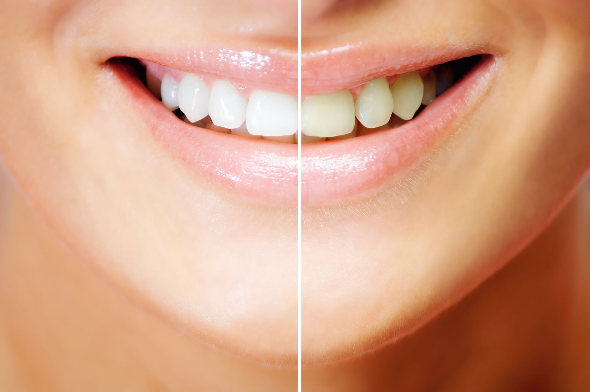 Smiling caucasian woman