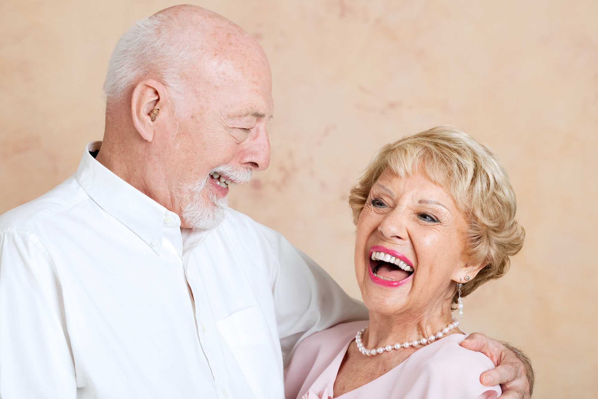 Seniors Laughing Together